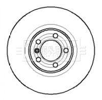 BORG & BECK Piduriketas BBD4085